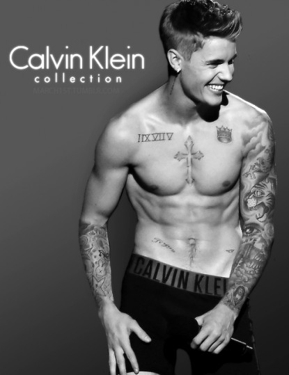 Justin Bieber for Calvin Klein